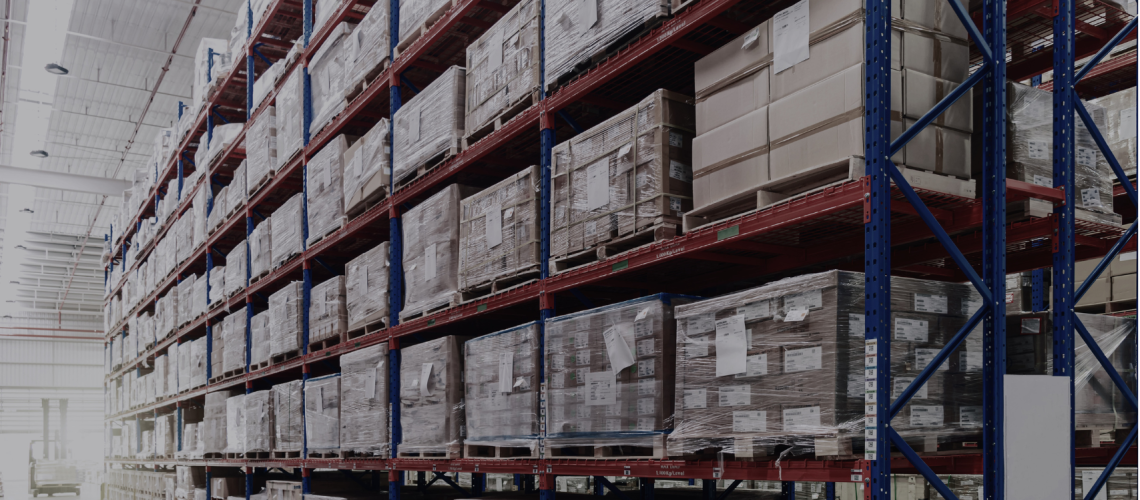 Warehouse distribution center representing gray market distribution and commercial supply chain logistics.